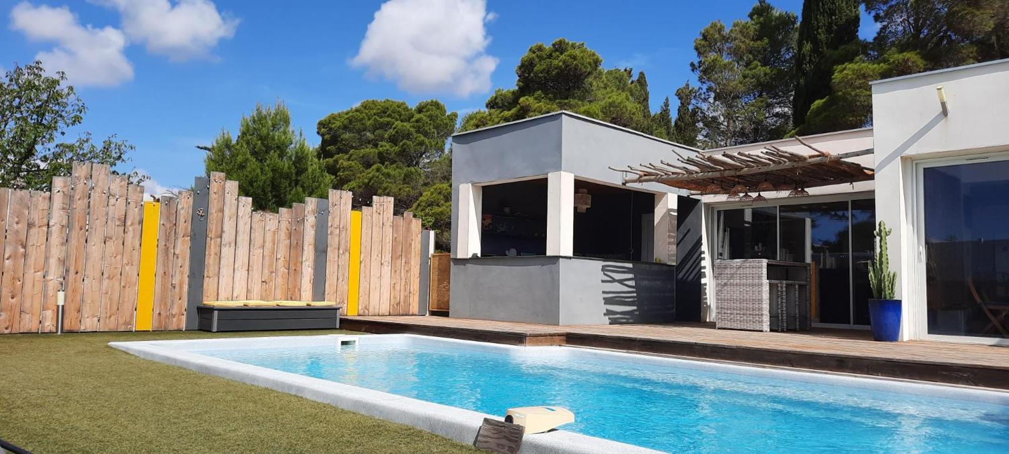 La Villa Du Saule Salles-dʼAude Dış mekan fotoğraf